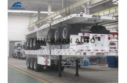 China Heavy Duty Cargo Container Trailer  Stronger Chassis Structure With Container Lock supplier