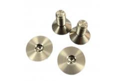 China Titanium Hexagon Socket Countersunk Head Screw Gr1 Gr3 Gr5 supplier