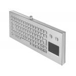 IP68 USB Metal Industrial Keyboard with Ruggedized Touchpad for Coal Mine