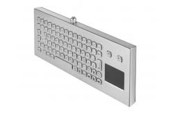 China IP68 USB Metal Industrial Keyboard with Ruggedized Touchpad for Coal Mine supplier