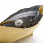 Freshness-Preserving Valve Function Eight Sides Sealed Plastic Coffee Bag for Fresh Coffee Beans for sale