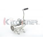Stainless Steel Manual Meat Grinder With Countertop Bolt Down And Fine 3 / 16 Plates for sale