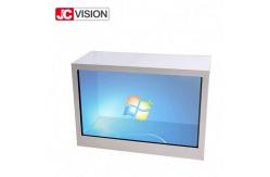 China JCVISION Transparent LCD Screen 21.5inch LCD Digital Display supplier