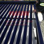 30tubes Heat Pipe Solar Collector 5000L Pressurized Centralized Solar Water Heater for sale