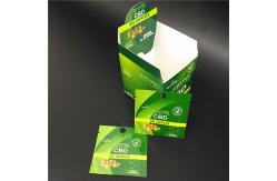 China CBD Flower Herbs  Three Side Seal Pouch Customized Printed Laminated supplier