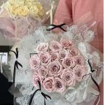 Small lace waterproof packaging paper, flower packaging, opp film, bouquet packaging paper, fresh flower art, bouquet packaging for sale