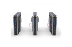 China Acrylic Arm Access Control High Speed Security Gates 40-65 Person/Min supplier