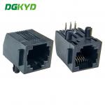 RJ11 Connector 6P6C Interface Full Plastic Ear Communication Interface DGKYD5722E1166IWA1DB4 for sale