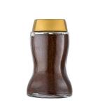 455ml Transparent Glass Coffee Storage Jar With Plastic Lid Easy To Hold