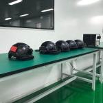 Real time Interactive GPS Smart Temperature Measuring Helmet