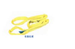 China Flat Polyester Webbing Sling With Various Safety Factors Abrasion Resistance supplier
