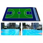 Eco-Friendly Acrylic Tennis Court Flooring Anti Fatigue Multi Purpose for sale