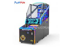 China Coin operated basketball game with video screen electronic MVP basketball machine supplier
