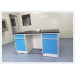 Medical Chemistry Lab Furniture  Epoxy Resin Table Top Customized Size for sale