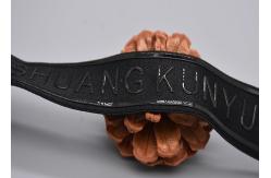 China Garments Use Non Slip Elastic Band With Custom Printed Shiny Silicone logo supplier