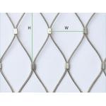 Durable Stainless Steel Zoo Mesh , animals cage Wire ropeMesh For Giraffe fencing