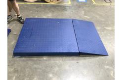 China Electronic Industrial Floor Weighing Scales Wide Platform Scales For Warehouse supplier