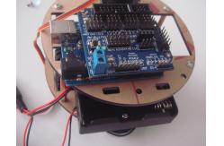 China Smart Electric Arduino Car Robot Chassis , 1.5V - 12V Infrared Electronic Block supplier