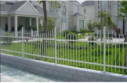 China OHSAS 18001 1.8*2.4m galvanization Steel Picket Fence supplier