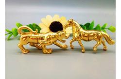 China Leopard Shape 1g Clear Pill Bottles Aluminum Rhino Gold Capsules supplier