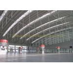Waterproof Project Houses Steel Roof Trusses , Prefab Roof Trusses for sale