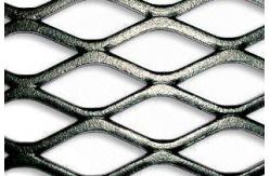 China 0.5mm Rolled Flat Steel Mesh Stretch Galvanized Expanded Metal Screen supplier