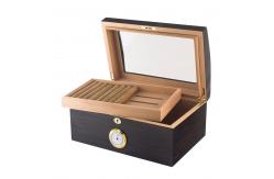 China Aluminium / ABS Materials OEM Thermometer Cigar Humidity Testing Thermometer supplier