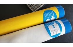 China 48 Micron Yellow Polyester Screen Printing Mesh 10T - 165T Low Hygroscopicity supplier