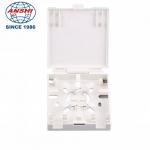 ANSHI 2 Ports SC LC Adapter Hinge Type Fiber Optic Face Plate for sale