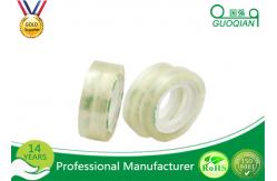 China Easy Tear Crystal Clear Parcel Tape Water Activated For School supplier