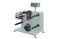 China Stretch Film Slitting Rewinding Machine , Plastic Slitting Machine 2KW Main Motor Power supplier