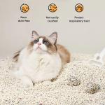 Deodorizing Tofu Bentonite Mixed Cat Litter Custom Logo Fast Absorption Particles