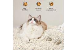 China Deodorizing Tofu Bentonite Mixed Cat Litter Custom Logo Fast Absorption Particles supplier
