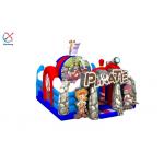 Commercial Custom Inflatable Pirate Fun City Inflatable Castle For Kids