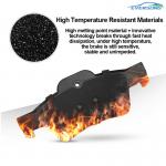 Rustproof Carbon Fiber Ceramic Brake Pads Mercedes Benz Brake Pads TUV