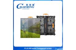 China 5000nits P3.91 Outdoor Led Transparent Video Wall Glass Led Display supplier