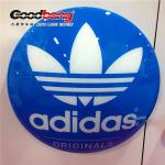 round illuminated outdoor light box for sale