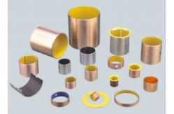 China Yellow POM Boundary Lubricating Bearings DX Bushing , Sliding Bearing Self Lubricating Bushing supplier