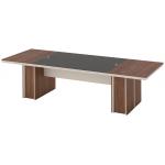 3M Wooden Office Meeting Table And Chairs Modern Panel Furniture for sale