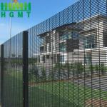 High Security Dense Mesh 358 Anti Climb Fence Panels for sale