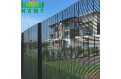 China High Security Dense Mesh 358 Anti Climb Fence Panels supplier