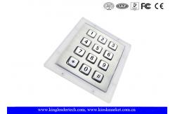 China Stainless Steel Industrial Numeric Keypad Vandal High Resistance For Access Control System supplier