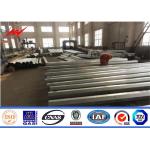 9m 11m Electrical Power Pole Street Light Poles For Africa Power Transmission