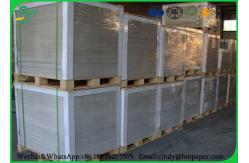 China Smooth Surface Grey Back Duplex Board 200gsn - 450gsm For Hardcover Book Cover supplier