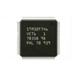 512KB FLASH Microcontrollers IC STM32F746VET6 216MHz Arm Cortex M7 MCU 100LQFP for sale