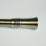 16mm 19mm 22mm Adjustable Anti Brass Curtain Rod Finials for sale