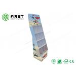 Offset Printing Cardboard Pop Displays Custom Made Varnish Coating