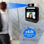 Touch Screen OEM attendance machine face detection Temperature Scanner for sale