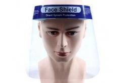 China PET Plastic 330*220mm Disposable Protective Face Shield supplier