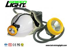 China Rechargeable 8000LUX 450mA ABS LED Miners Cap Lamp supplier